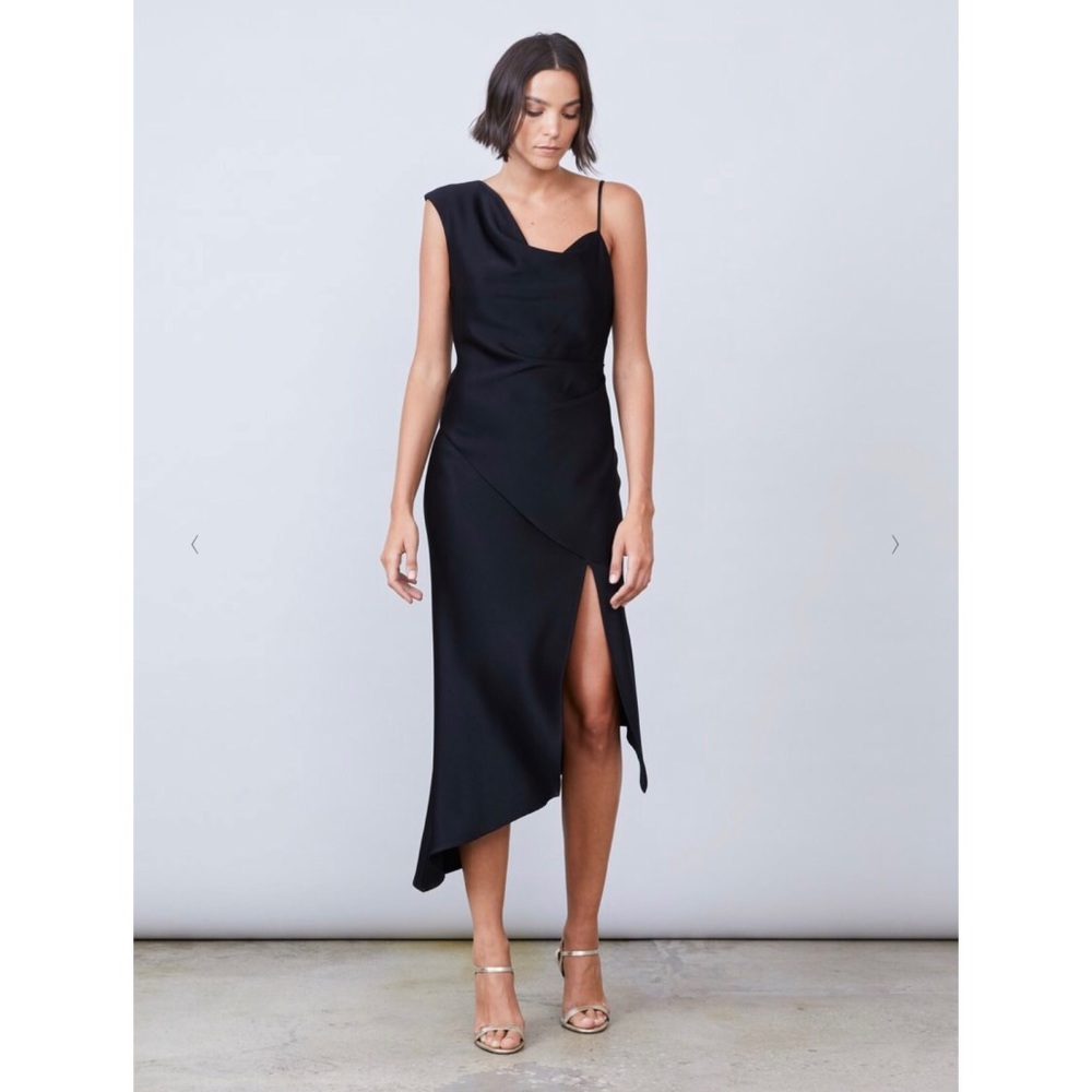 Allen Schwartz Everly Asymmetrical Dress